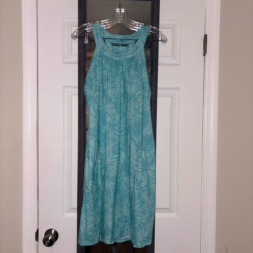 ZeroXposur Teal Floral Midi Dress